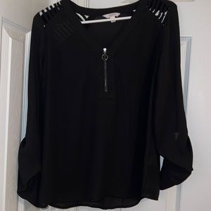 Candies Black Blouse
